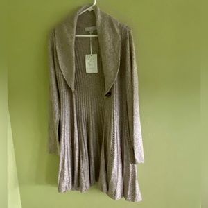 Carolyn Taylor Long Flared Sweater